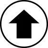 ↑